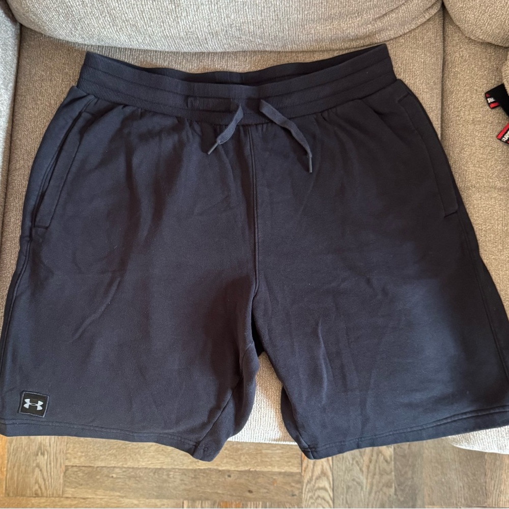 Under Armour's Rival sweatshort is made of soft cotton